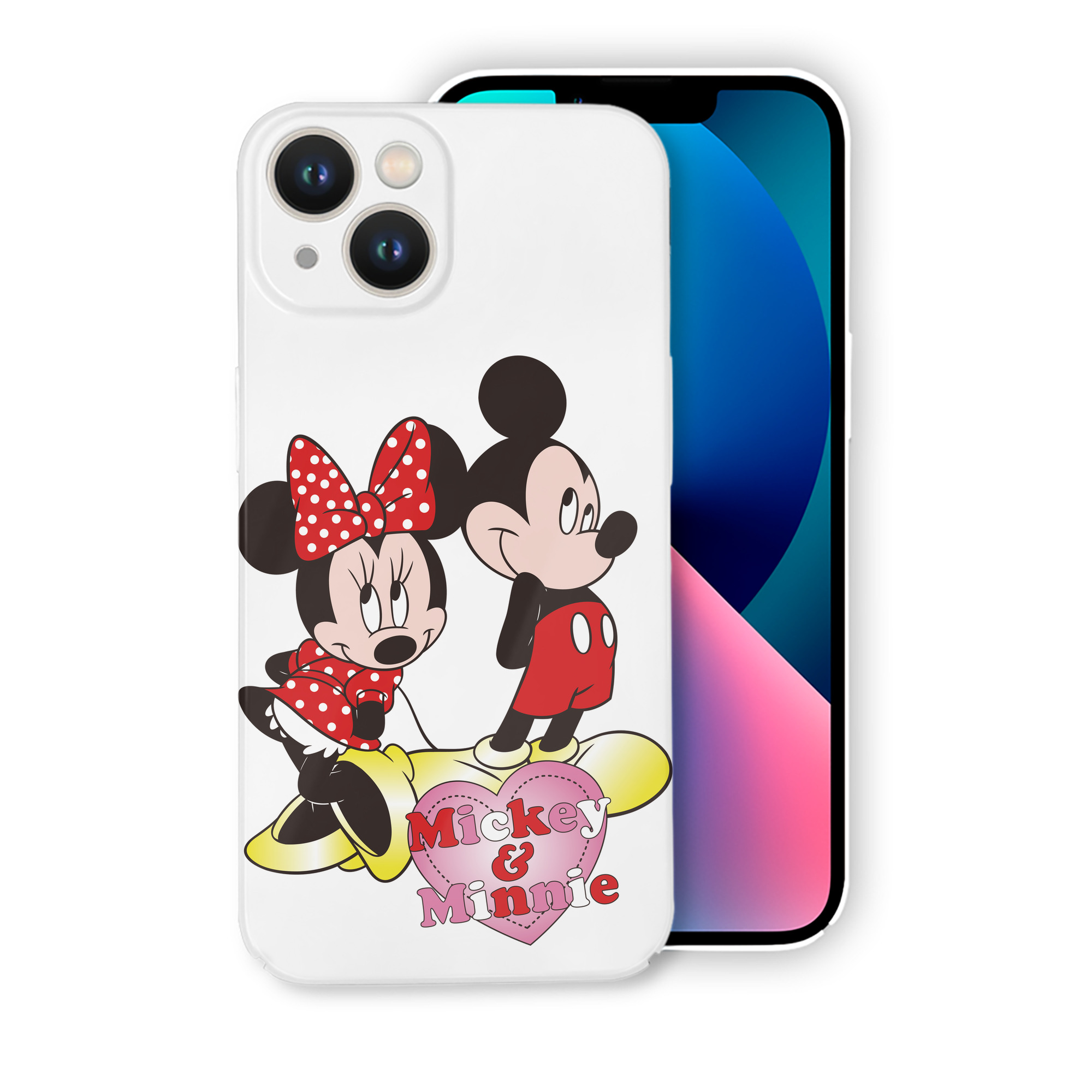 （画像用） ミッキーマウス Mickey Mouse 【iPhone 14シリーズ対応】ハードケース